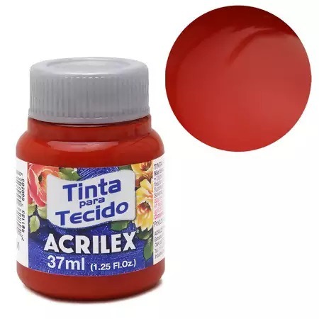 TINTA TECIDO ACRILEX VERMELHOS